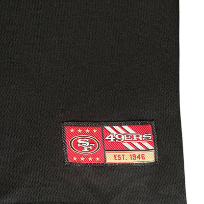 San Francisco 49ers Button-Up Black Baseball Jersey