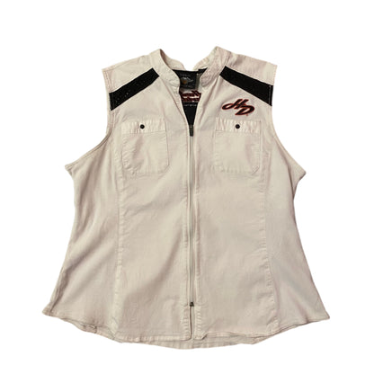 Harley Davidson Zip Up Vest