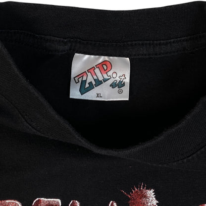 Zip It London Rebel By Choice Biker Grim Reaper T-Shirt