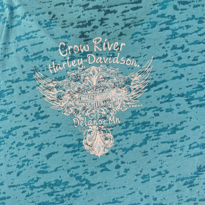Harley-Davidson Crow River Delano Blue T-shirt