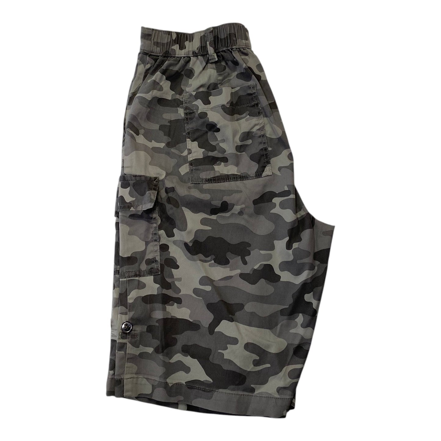 M&S Collection Grey Camo Cargo Shorts