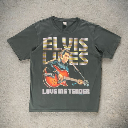 Elvis Presley Love Me Tender Black T-shirt