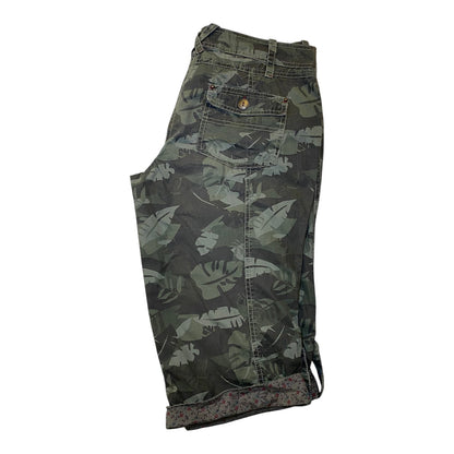 Dorothy Perkins Camo Leaf Pattern Utility Shorts