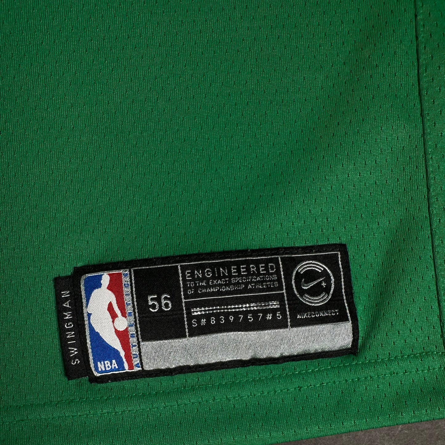 Nike NBA Boston Celtics Kyrie Irving Icon Edition Green Jersey