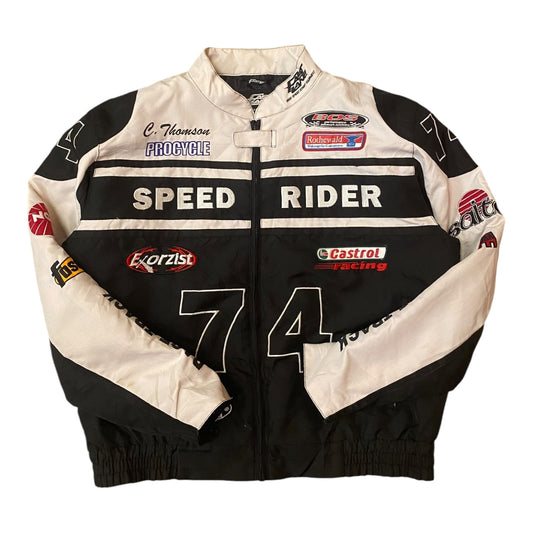 Vintage Speed Rider Racing Jacket