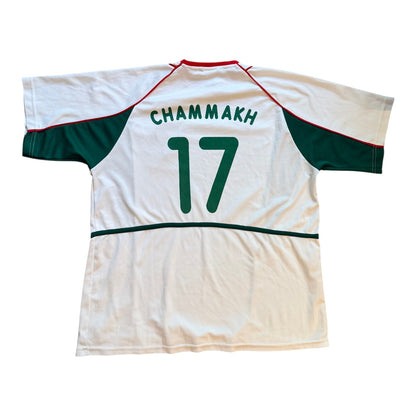 2002 Nike Morocco Away #17 Chammakh Jersey