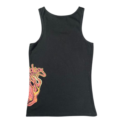 Harley-Davidson Flaming Black Tank Top T-shirt