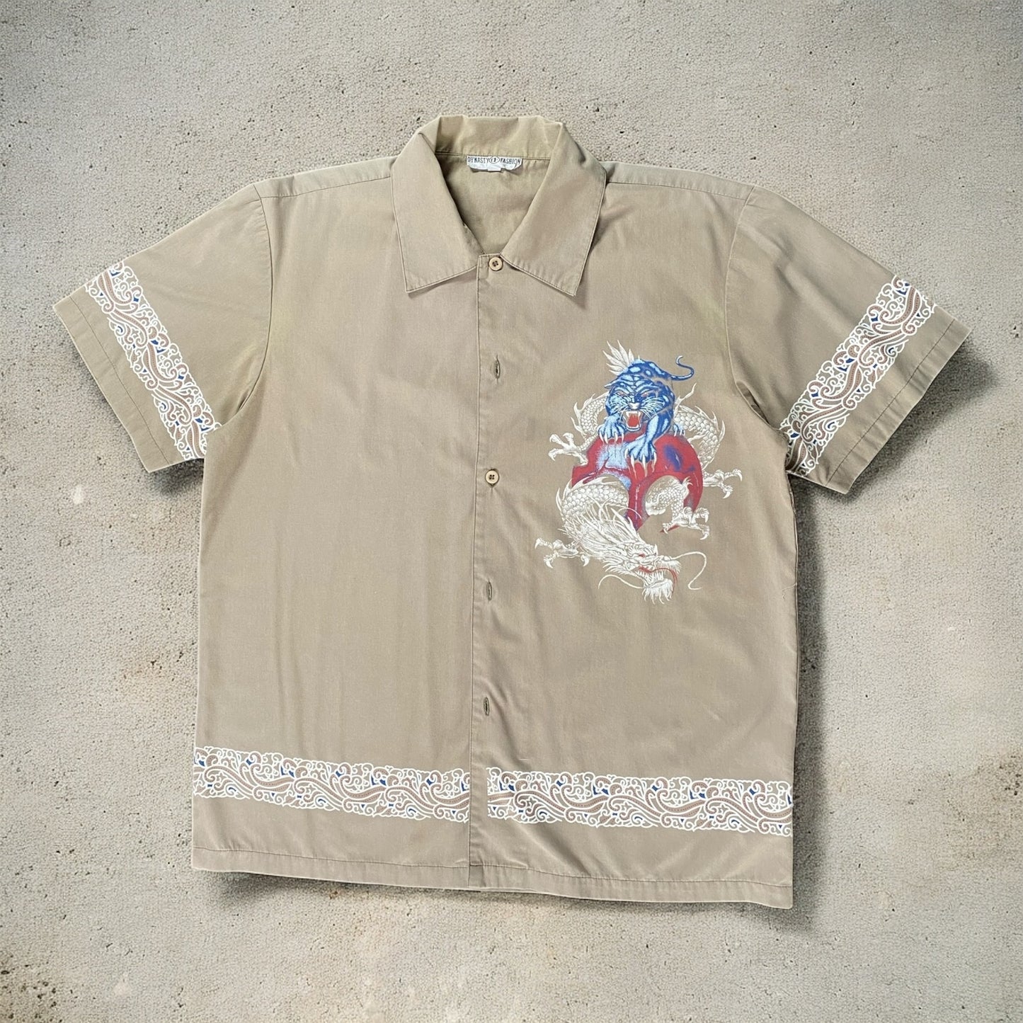 Dynasty Of Fashion Khaki Shirt