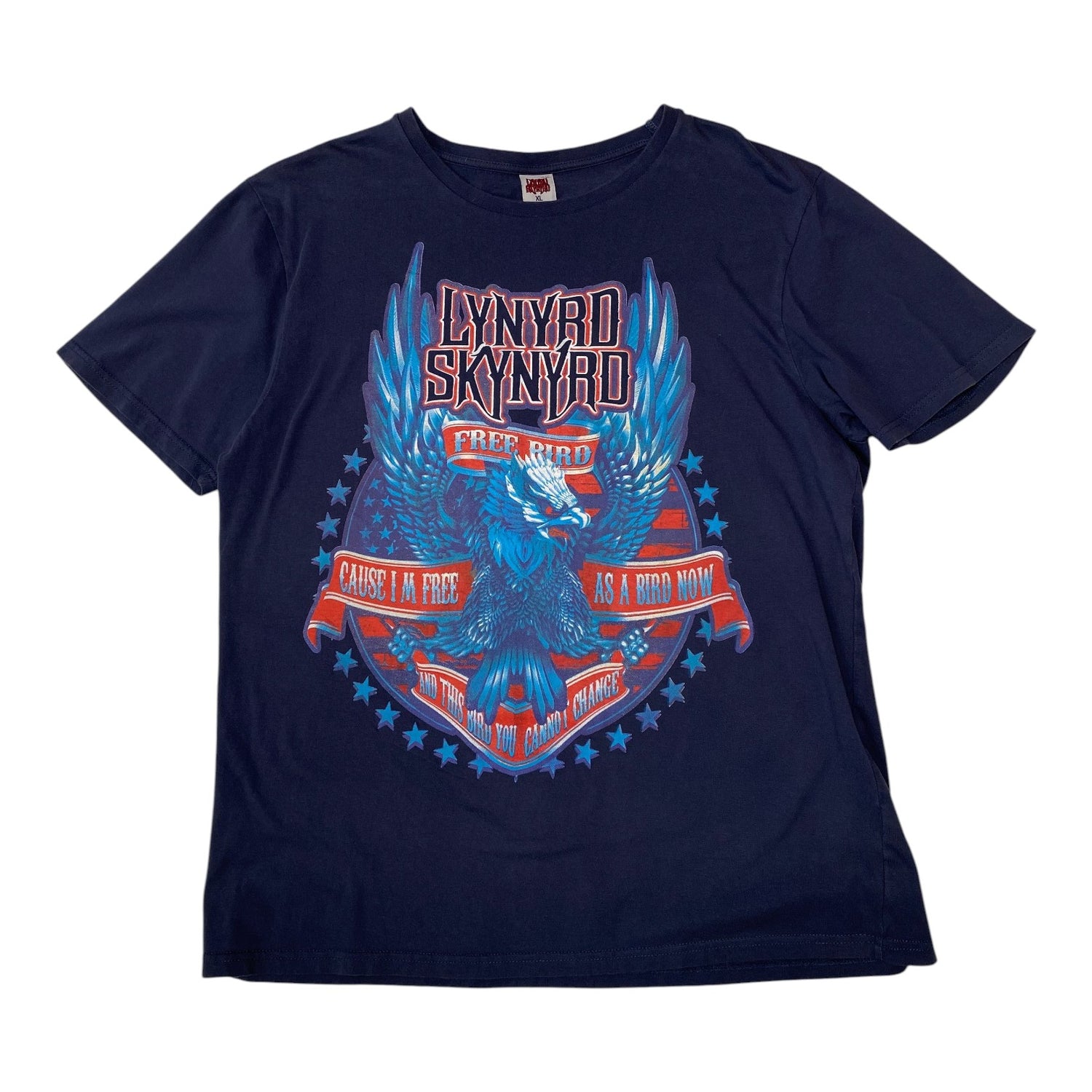 Lynyrd Skynyrd Free Bird Navy Tee