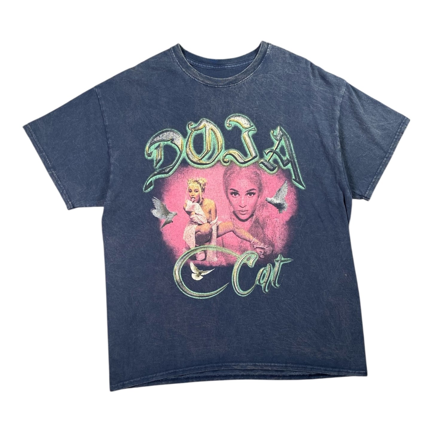 Doja Cat Album Graphic Dark Blue Tee