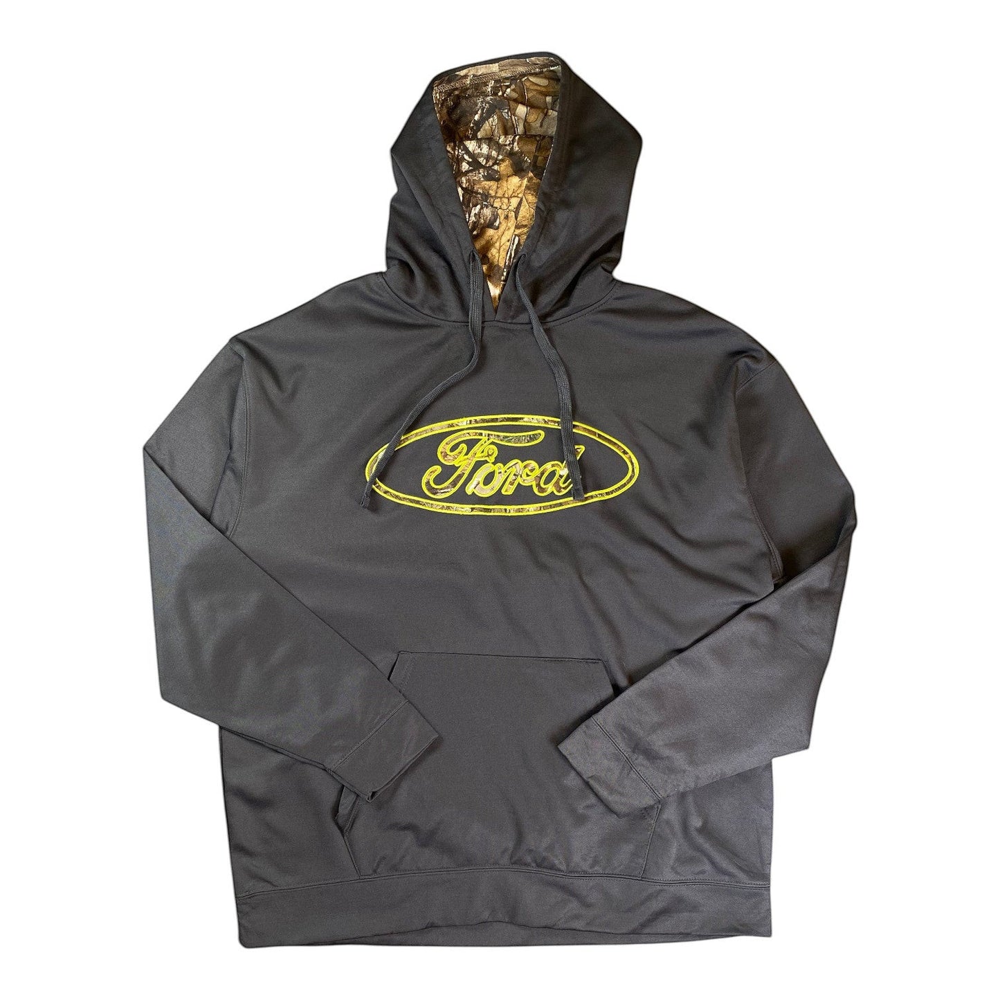 Realtree x Ford Logo Dark Grey Hoodie