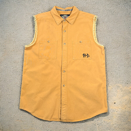 Harley Davidson Yellow Snake Vest