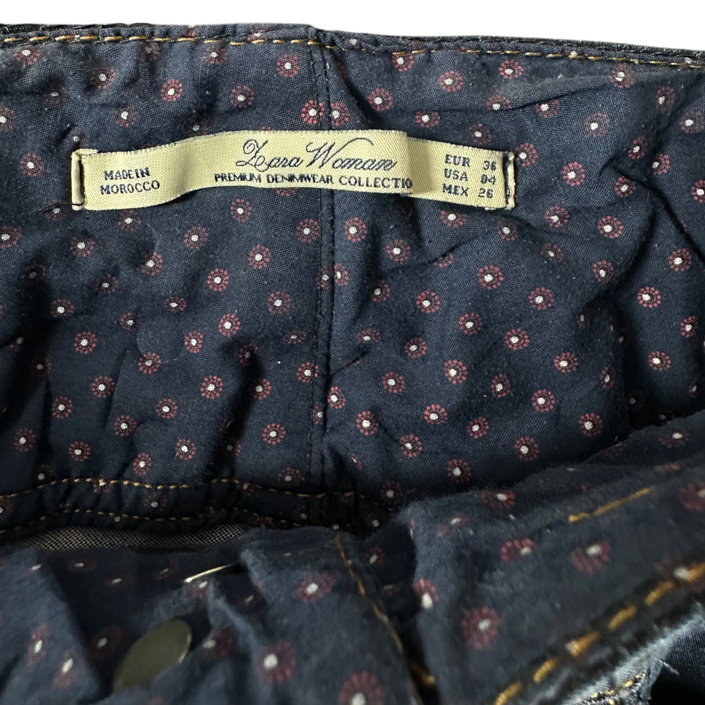 Zara Woman Premium Dark Blue Skirt