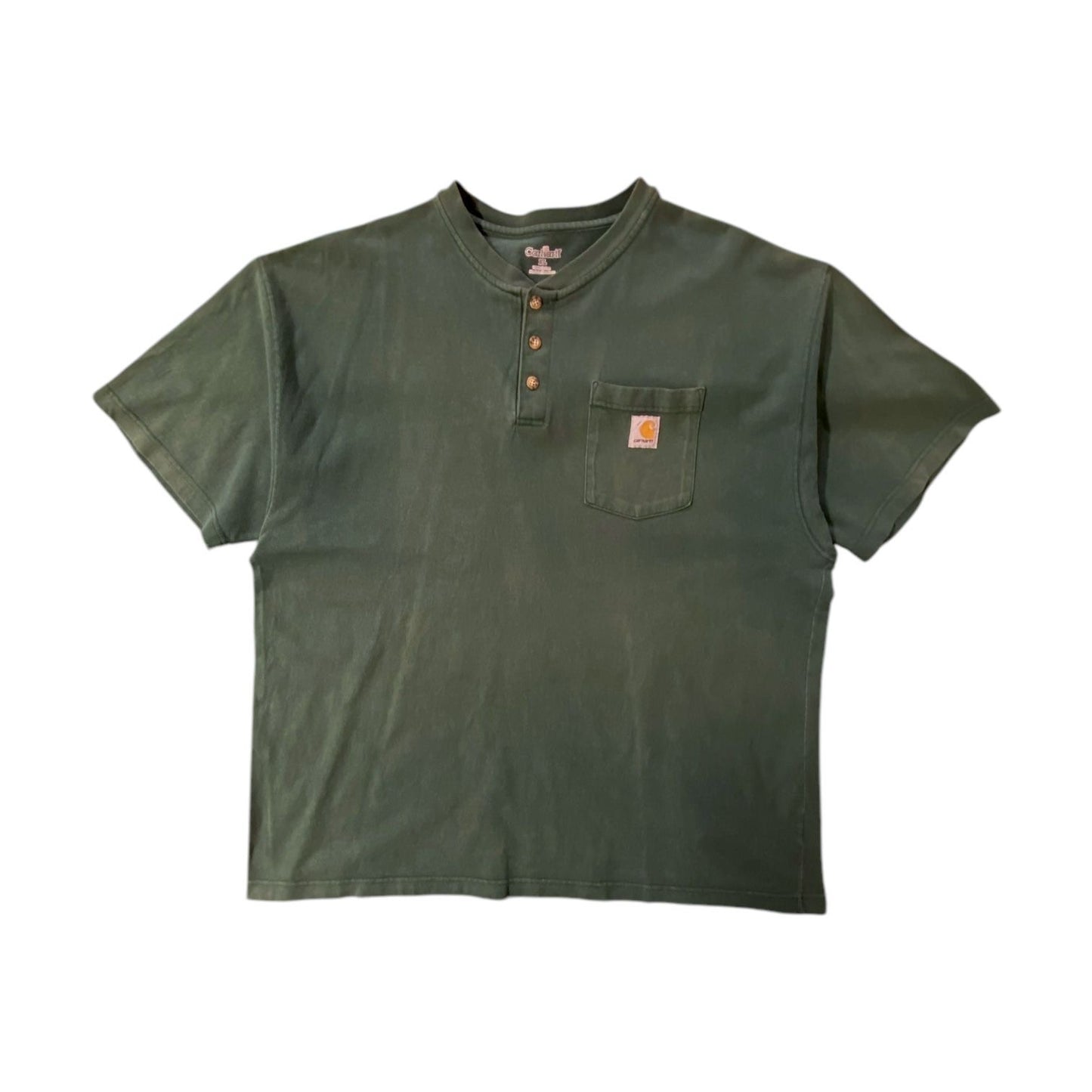 Carhartt Green Button Up T-Shirt