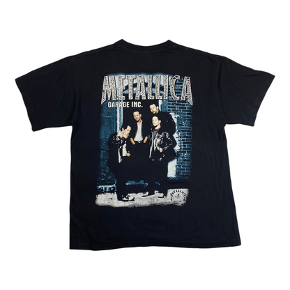 Digg It Thrift & Vintage Metallica Garage Inc. faded black graphic band t-shirt with back print
