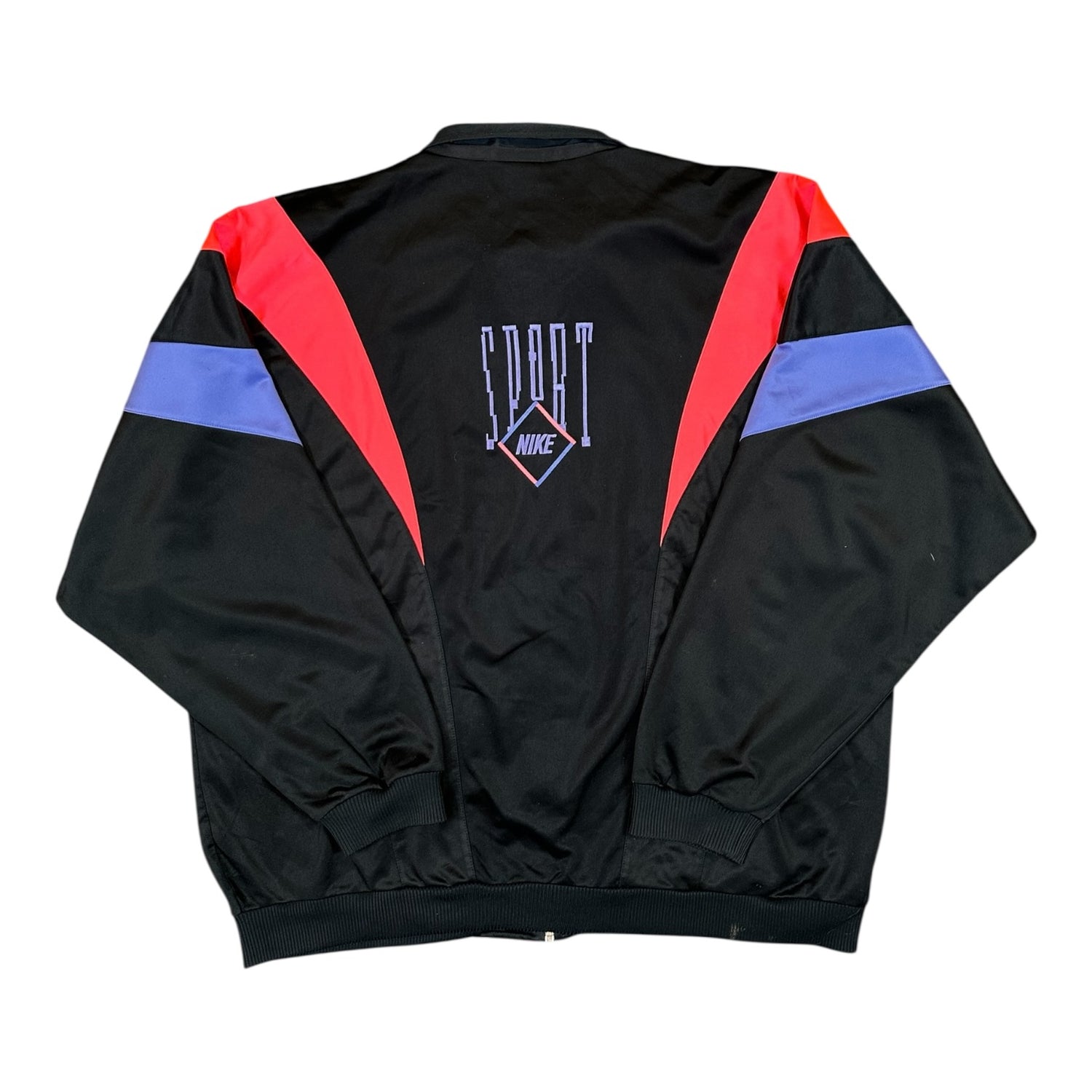 90's Nike Vintage Black Windbreaker Jacket