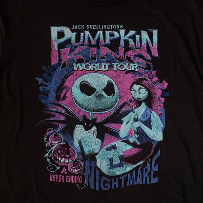 Disney The Nightmare Before Christmas Pumpkin King World Tour T-Shirt