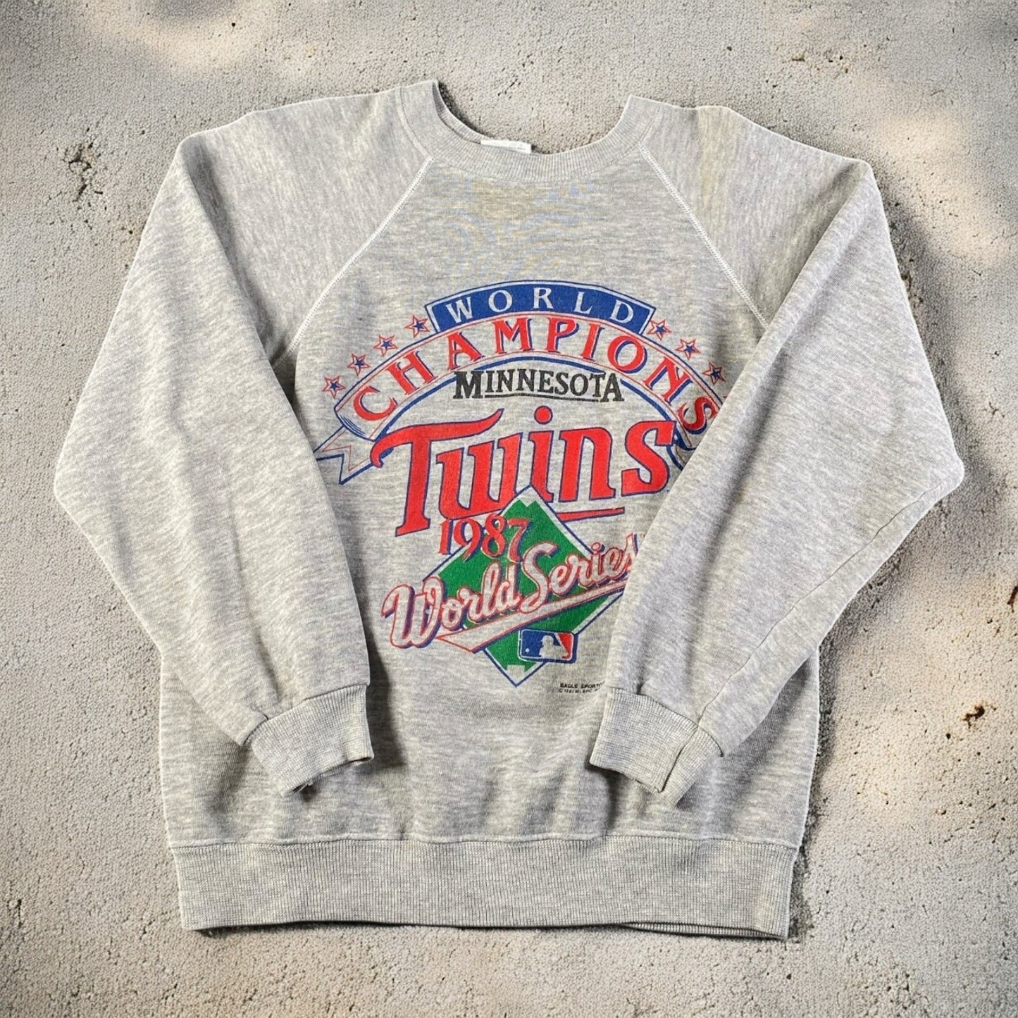 Vintage 1987 Minnesota Twins World Series Champions Crewneck Sweatshirt