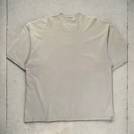Vintage Oakley Center Logo Khaki T-shirt