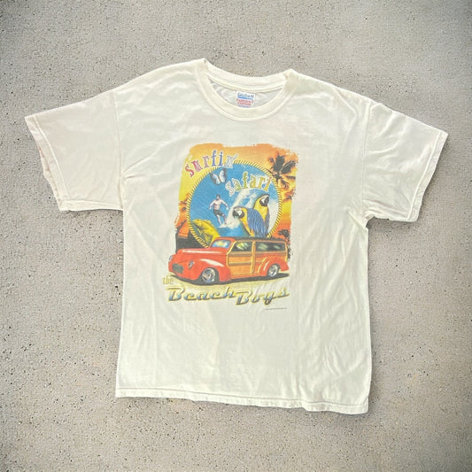 Surfin Safari The Beach Boys White T-shirt