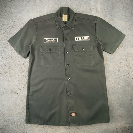 Dickies Christa Trash Black Shirt 53 74 tagged as small