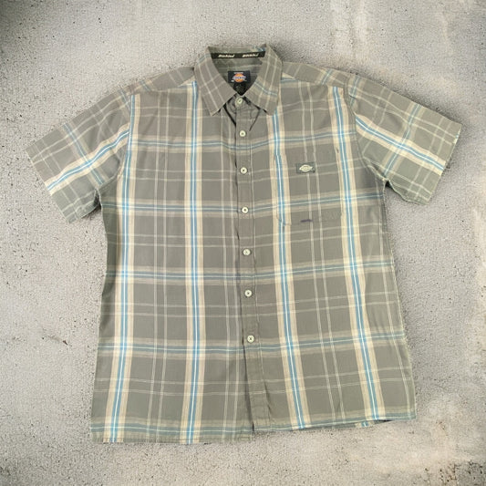 Dickies Blue / Grey Checkers Shirt