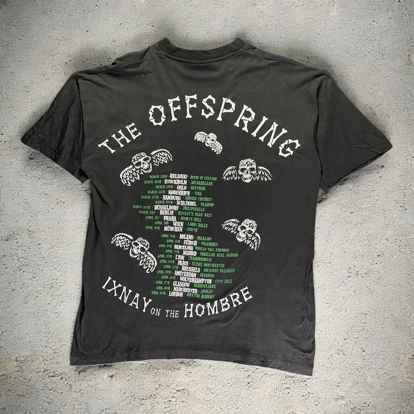 The Offspring Lxnay On The Hombre Black T-shirt