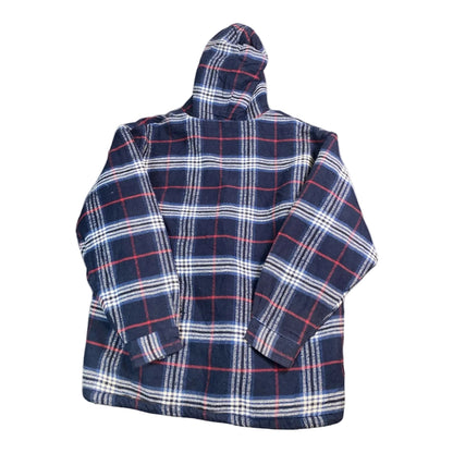 I. C. Mist Black Red White Checkered Heavy Jacket