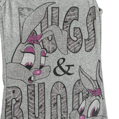 Nedrogos Collection Looney Tunes Grey Tank Top T-shirt