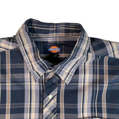 Dickies Long Sleeve Plaid Work Shirt