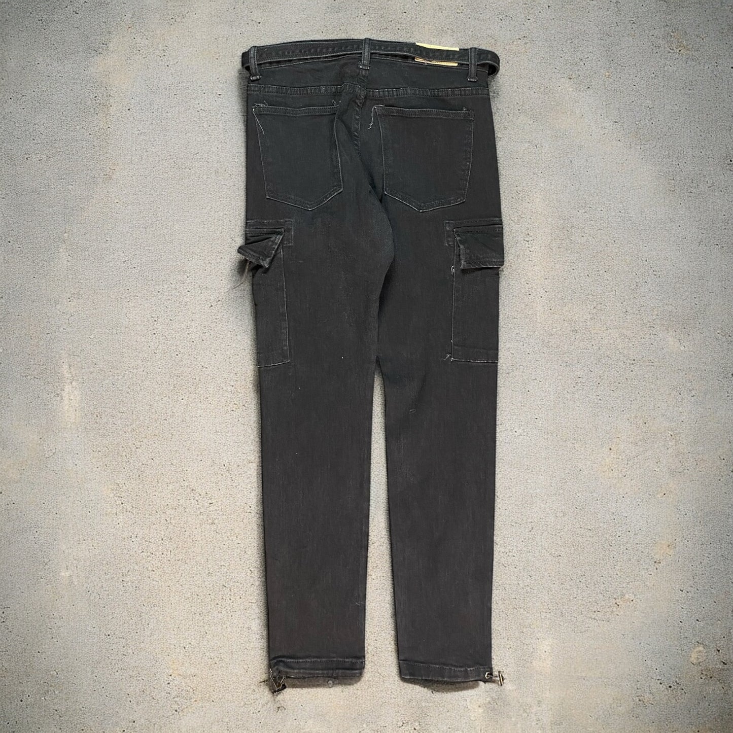 MNMI Black Cargo Pants