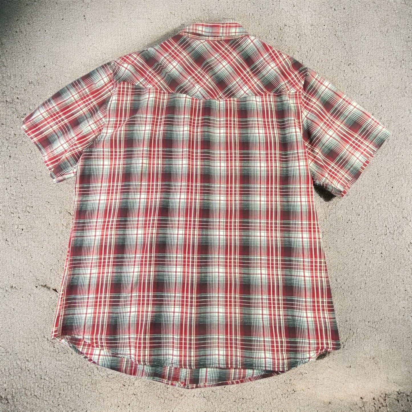 Dickies Red / Maroon Checkers Shirt