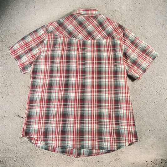 Dickies Red / Maroon Checkers Shirt