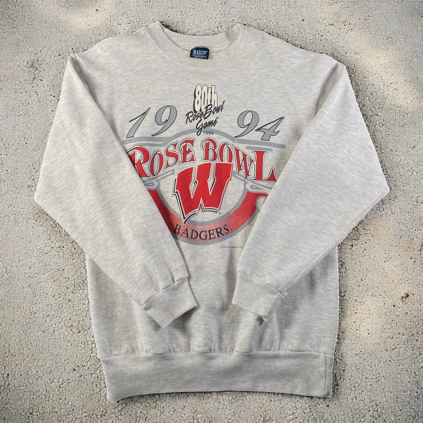 Vintage 1994 Rose Bowl Wisconsin Badgers Sweatshirt