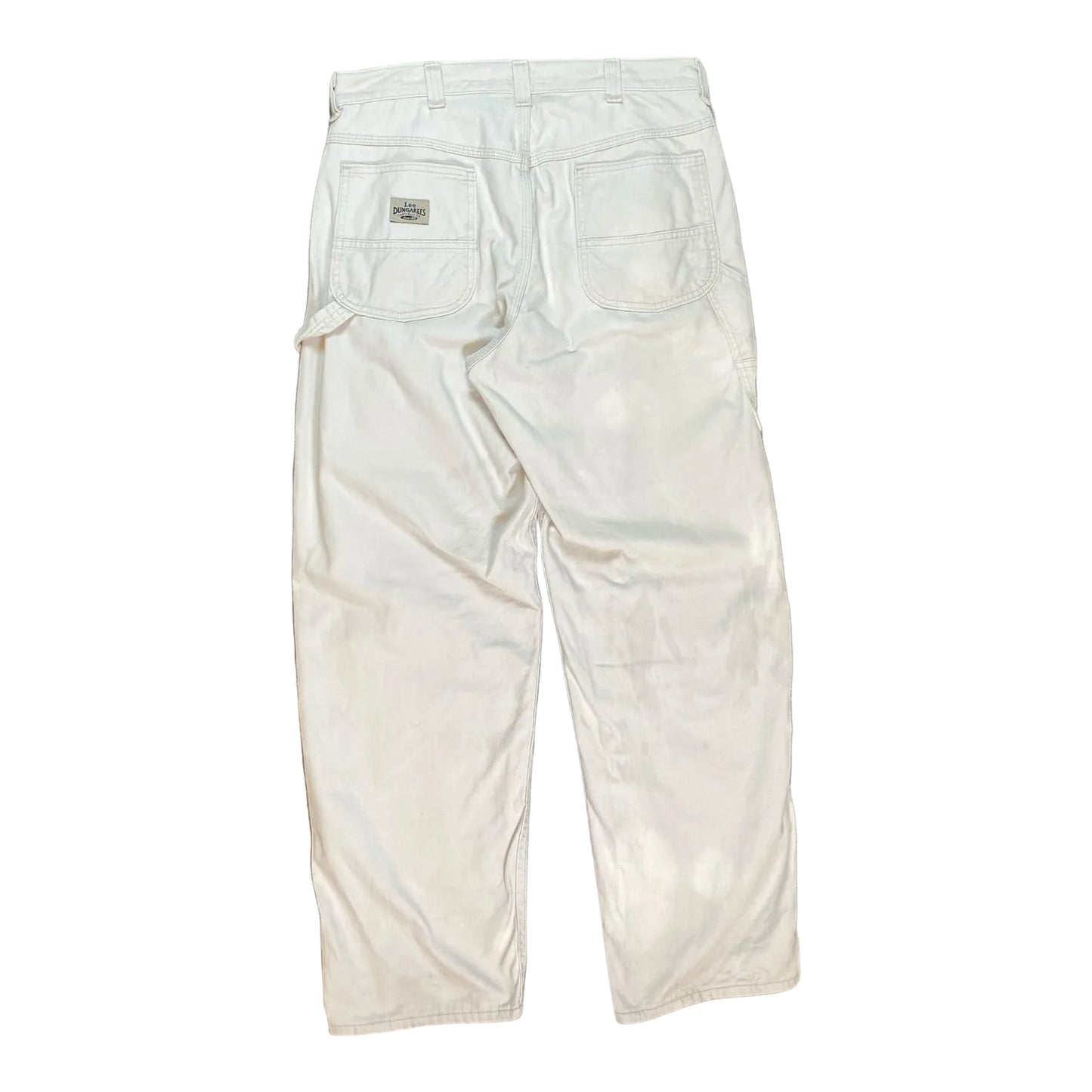 Lee Dungarees Can't Bust'em White Pants