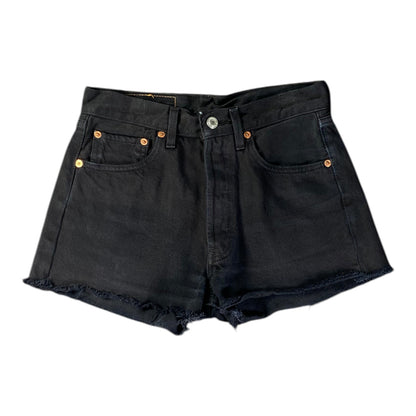 Levi's 501 Black Cut Off Shorts