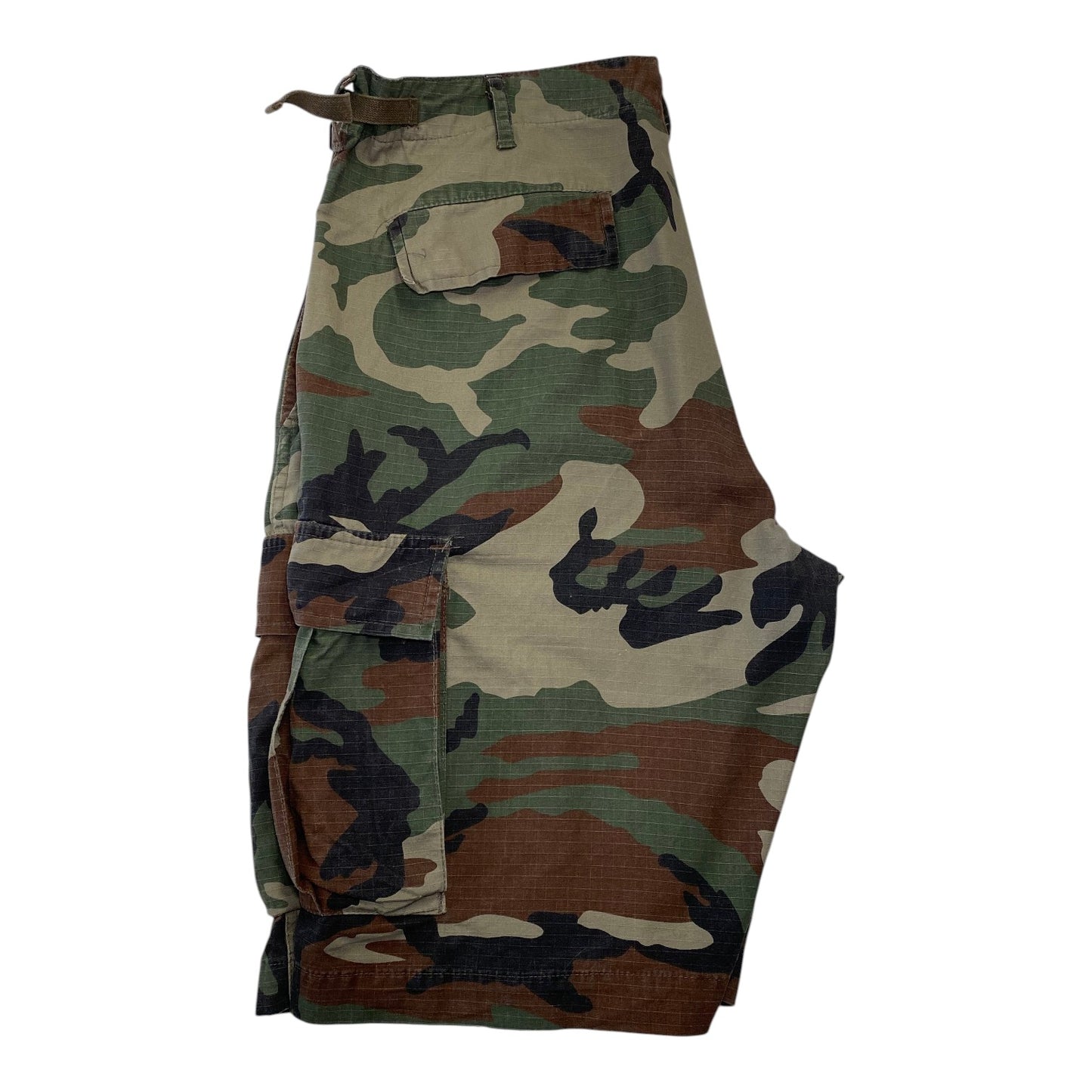 Mil-Tec Woodland Camo Cargo Shorts
