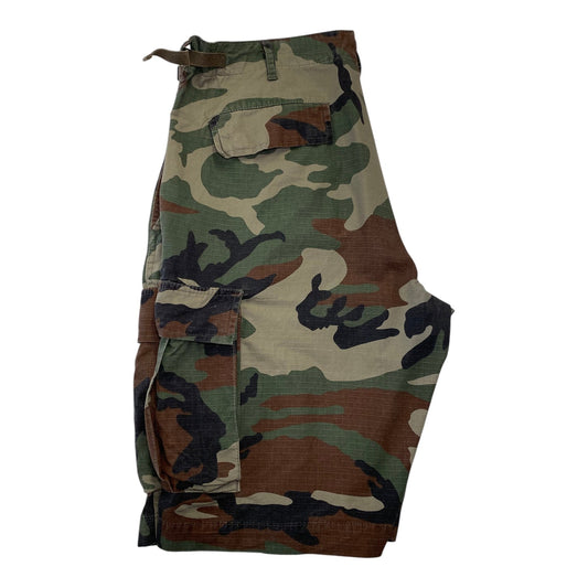 Mil-Tec Woodland Camo Cargo Shorts