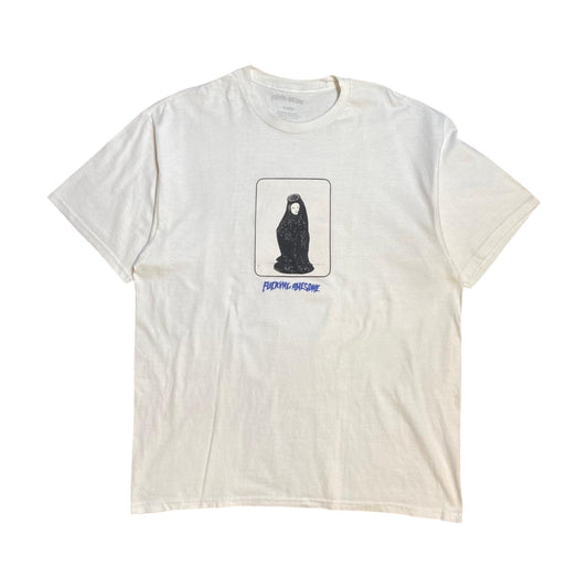 Fucking Awesome Robed Lady White T-Shirt