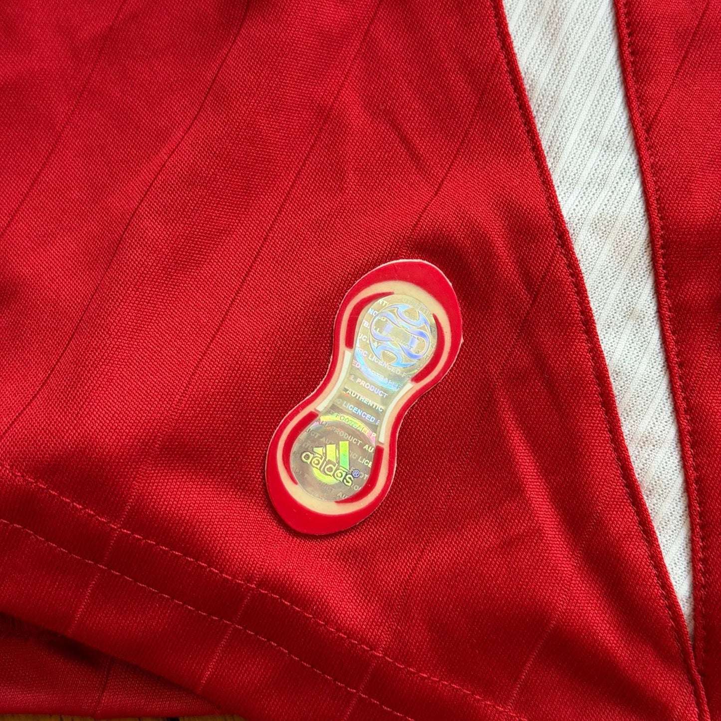 2006/08 Adidas Denmark Home Jersey #4 Sørensen
