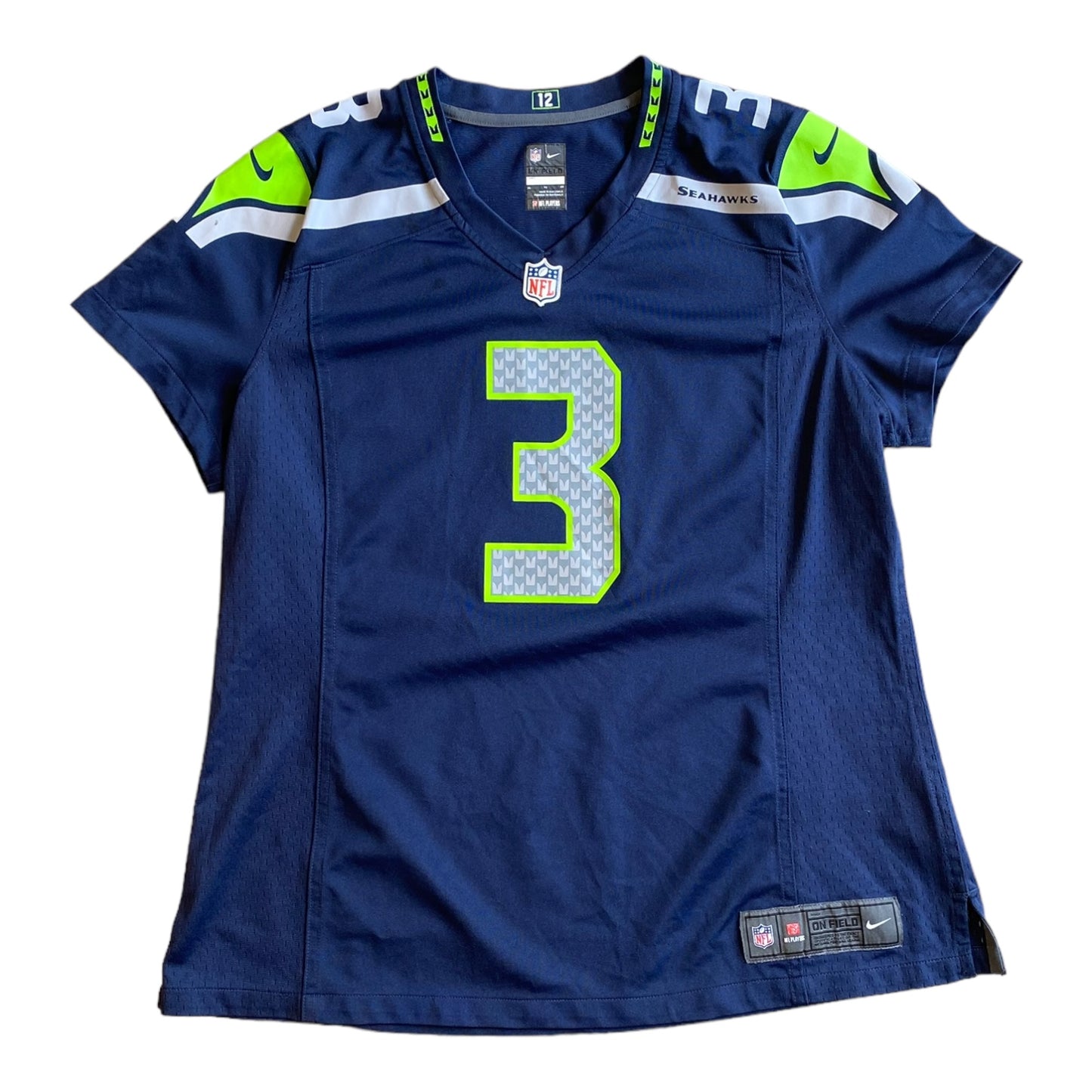 Seattle Seahawks NFL Wilson #3 Jersey