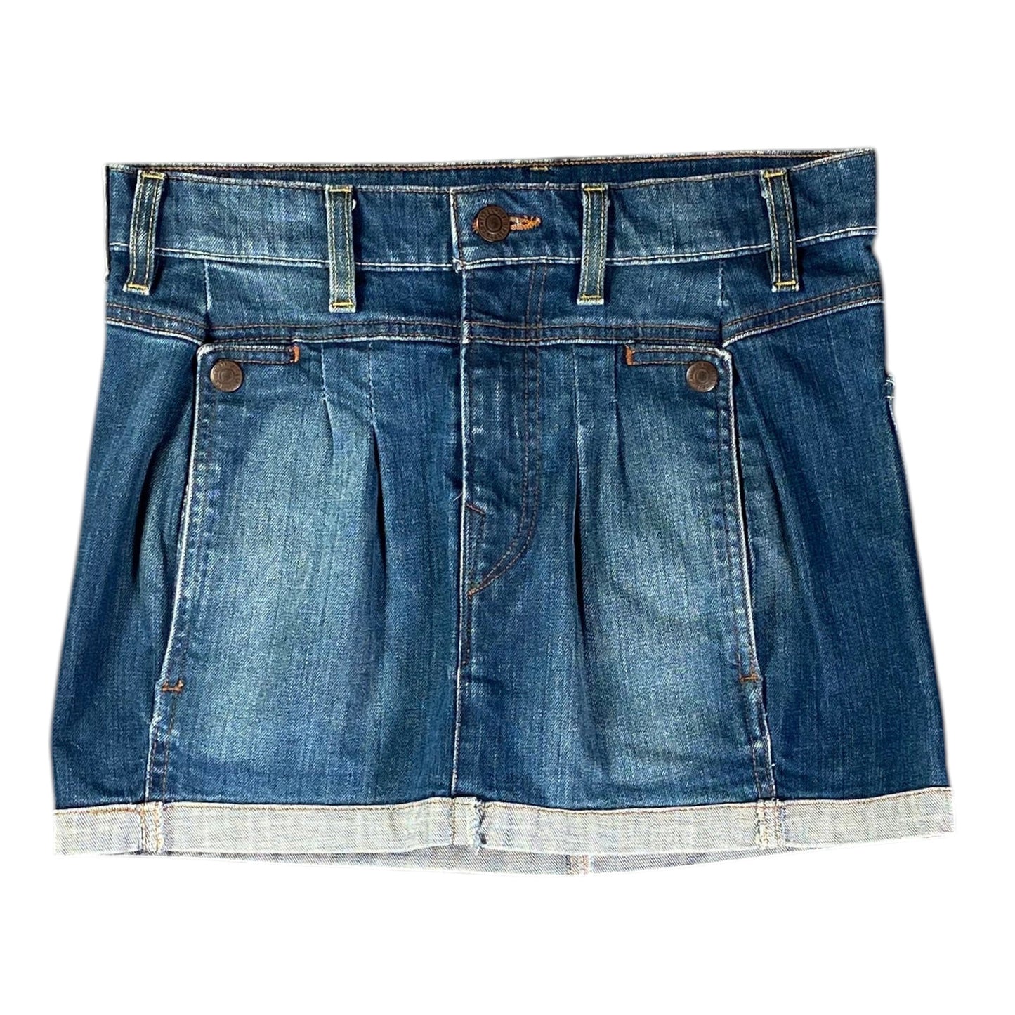 Levi's Blue Mini Skirt