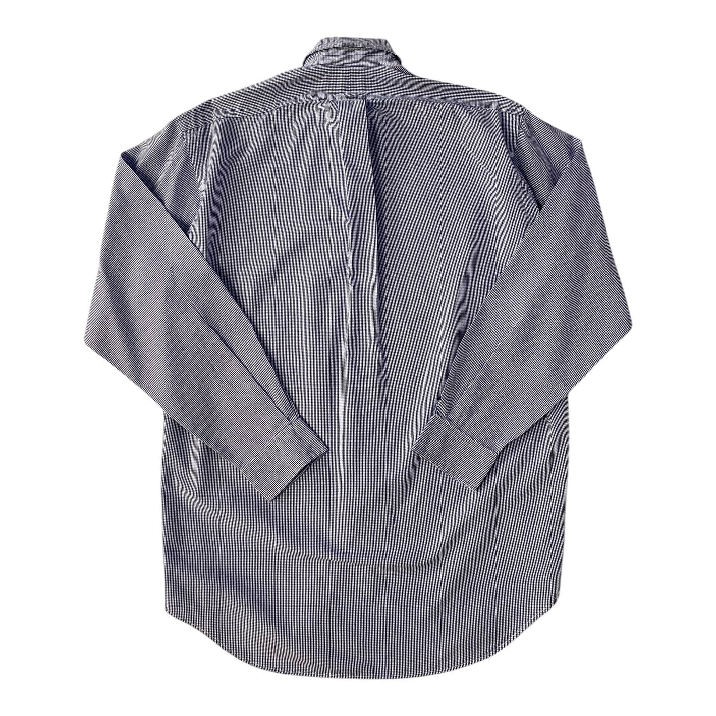 Ralph Lauren Blue & White Striped Blake Button Down Shirt
