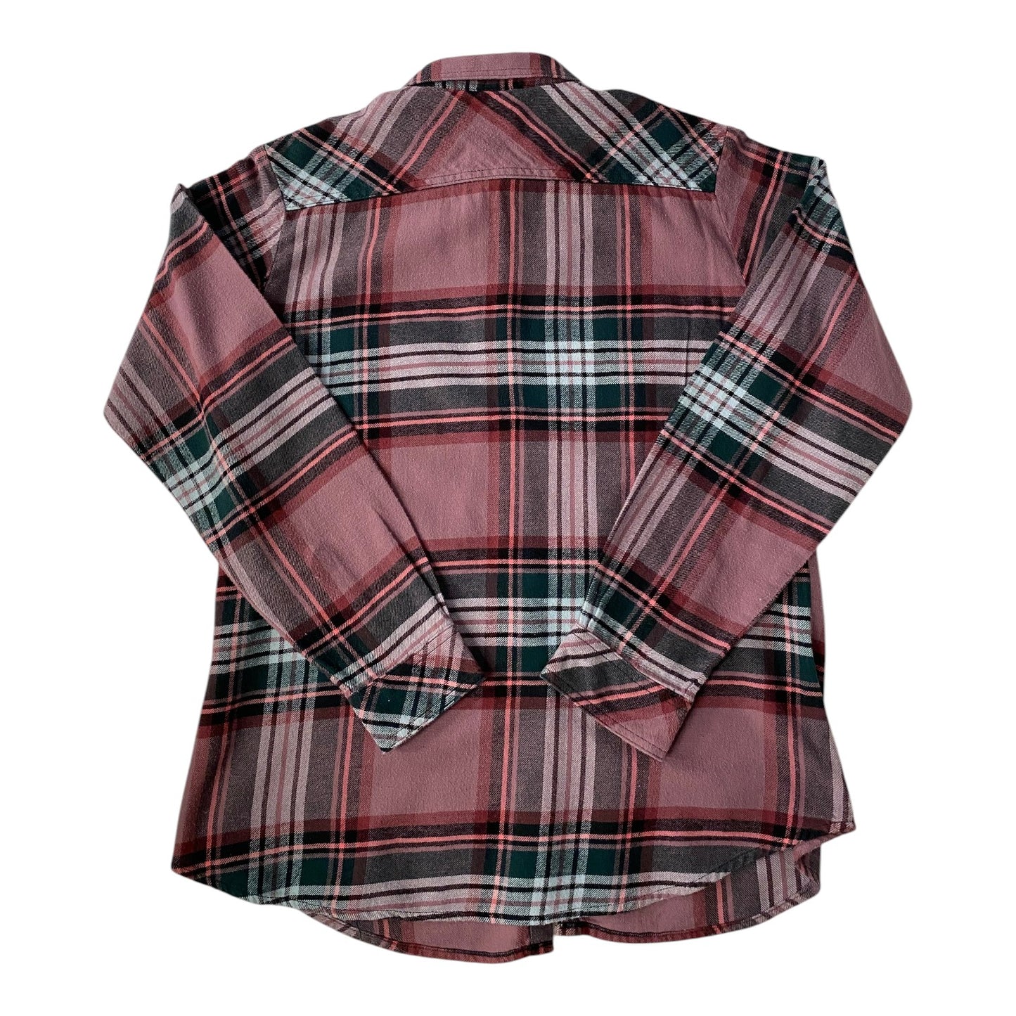 Dickies Women's Long Sleeve Plaid Flannel Shirt