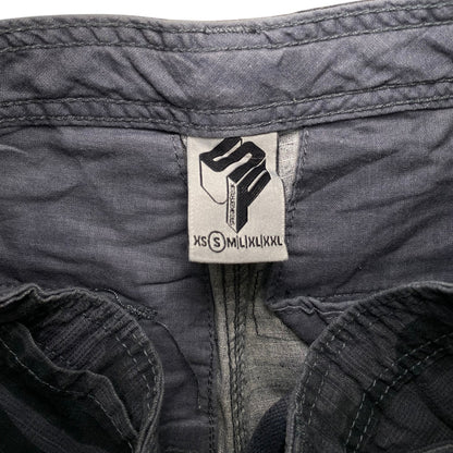 Sneakerfreak Dark Grey Camo Cargo Shorts