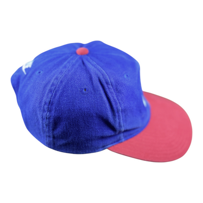 Digg It Thrift & Vintage Nike x Paris Saint-Germain two-tone blue and red snapback cap with embroidered logo