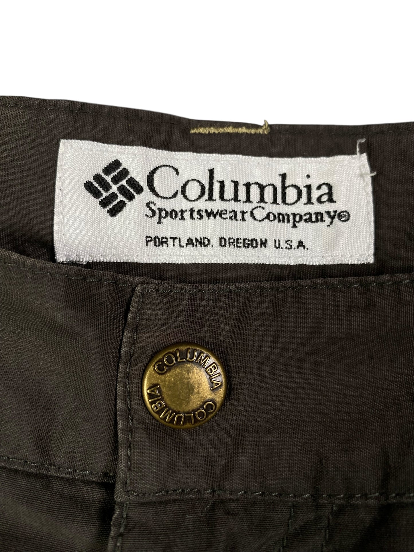 Columbia Dark Green Cargo Pants