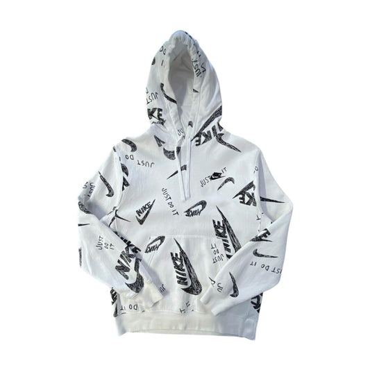 Nike “Just Do It” White Hoodie