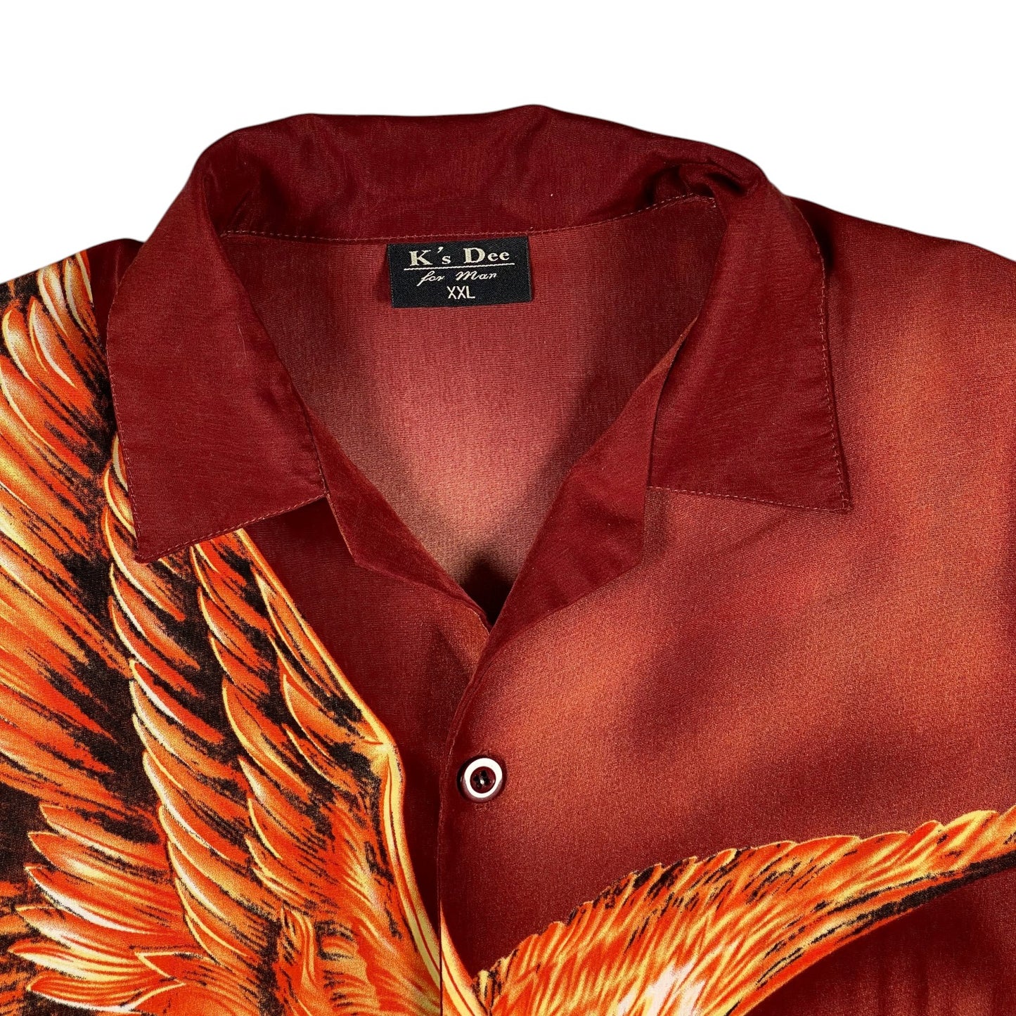 Y2K K's Dee Eagle vs Snake Button-Up Shirt
