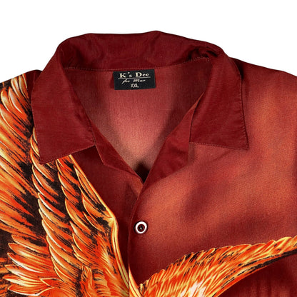 Y2K K's Dee Eagle vs Snake Button-Up Shirt